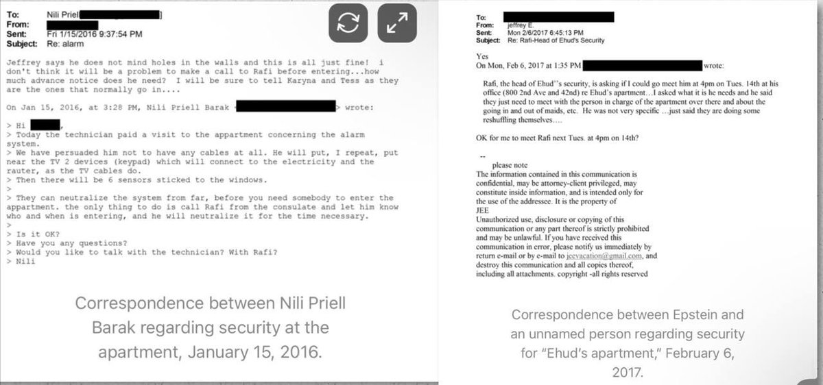 AdameMedia's tweet image. BREAKING: 🚨 🇺🇸 🇮🇱 Epstein Files Reveal the Israeli Government Installed and Maintained Security System at Jeffrey Epstein’s Apartment. 

Every chiId that was r*ped, t*rtured or eaten was for lsraeI. 

Never forget that.