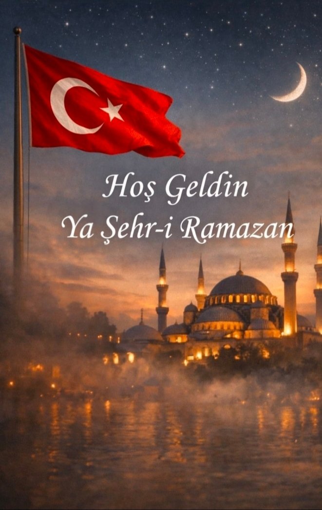 Bu mübarek ayın gönüllerimize sükûnet, hanelerimize bereket ve tüm İslam âlemine hayırlar getirmesini temenni ediyoruz.

Hayırlı Ramazanlar 🌙