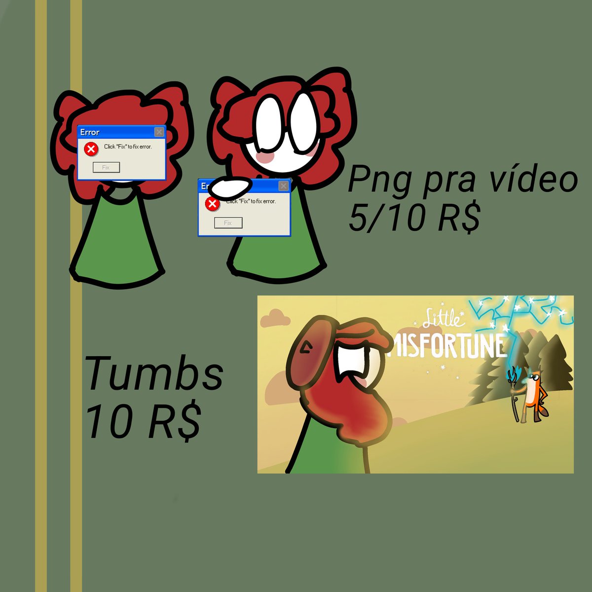 Max_imalismo's tweet photo. COMISSÕES ABERTAS❗️❗️❗️❗️❗️❗️

Me desculpe se os preços estiverem altos, eu estou tentando juntar dinheiro para ir no anime friends :) https://t.co/mDUs82Bgi0