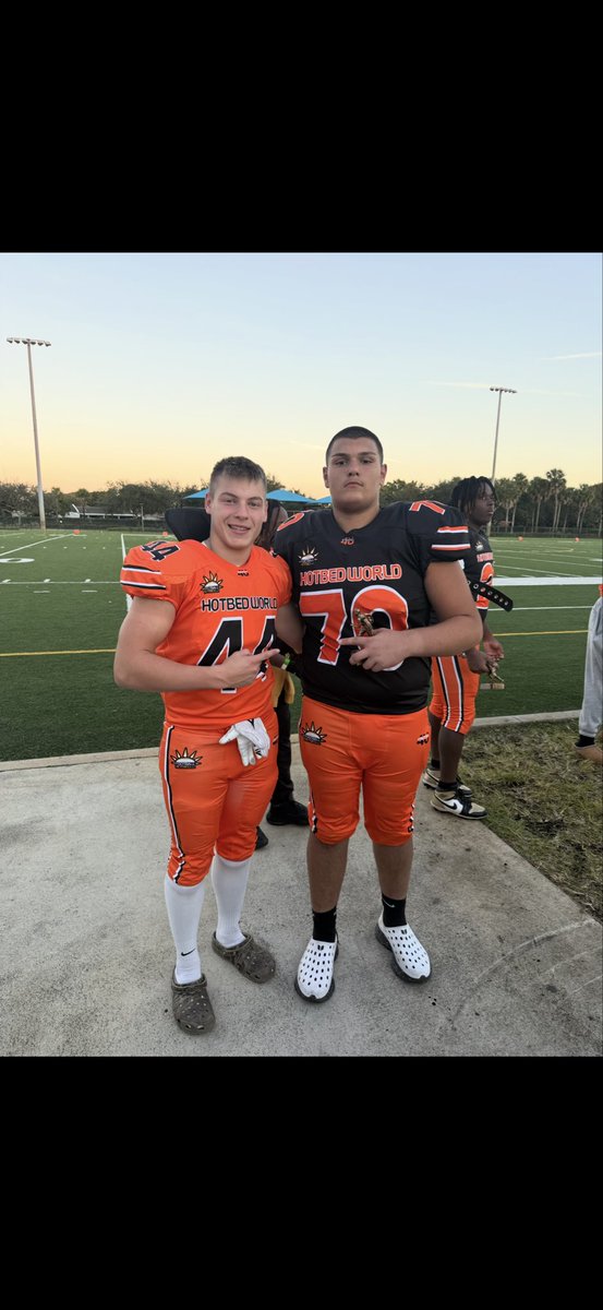 Codyjp2030's tweet photo. Thank you hotbed world for the invite to the all American game love making connections and learning about more about the game https://t.co/iFZbZ5l2sn
