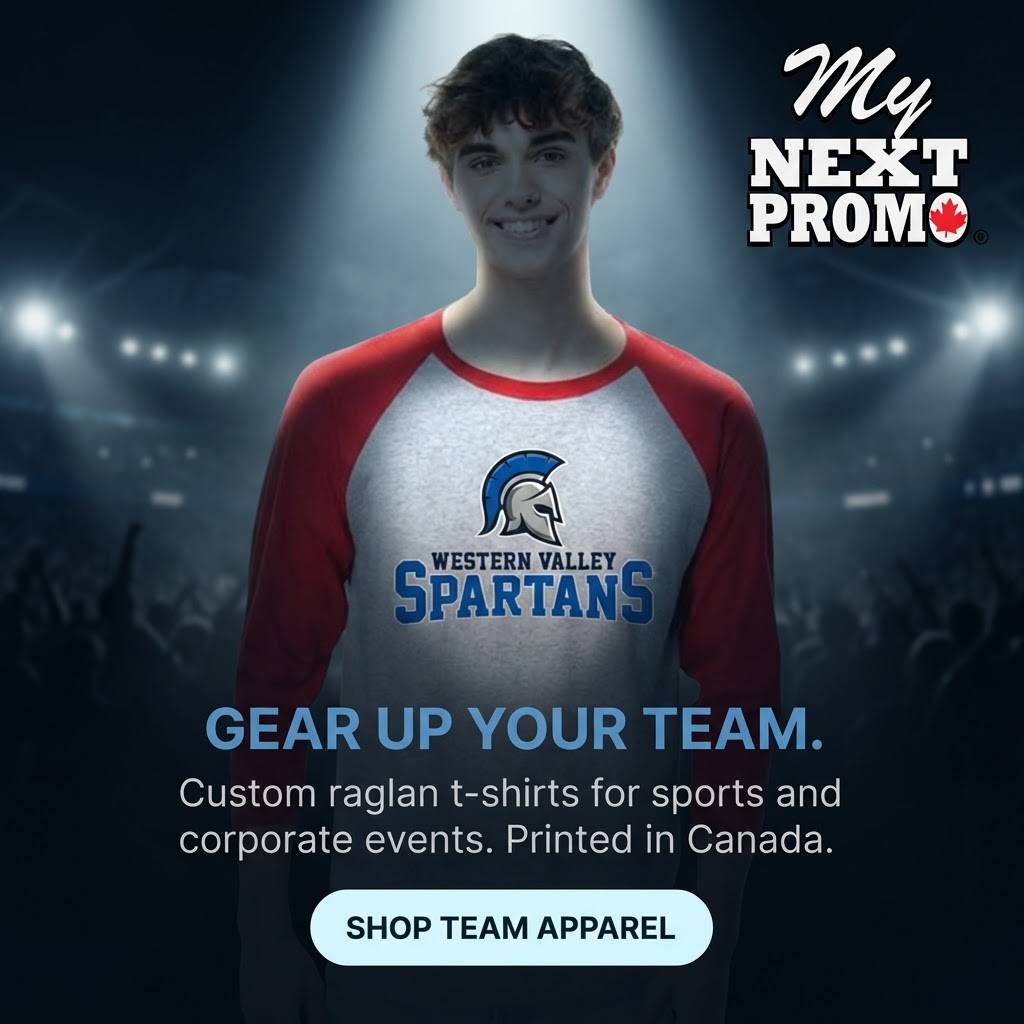 MNPcanada's tweet image. Showcase your team's spirit with custom raglan t-shirts. My Next Promo expertly prints your team name or corporate logo, providing a unified and sporty approach!
#branding #customapparel #Canada #team #hockey #corporateapparel