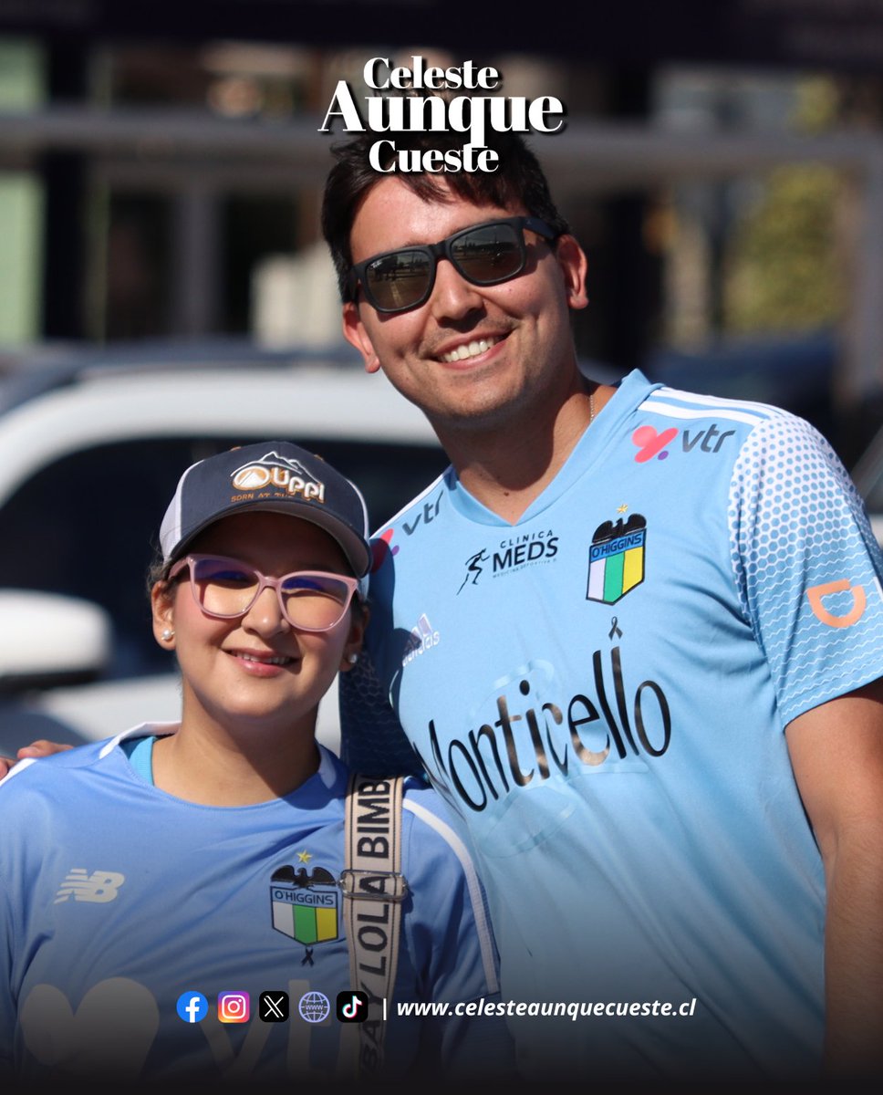 #Hinchas 🫂 | ¡Hoy es un día especial y los celestes lo saben!

📸: Bárbara Cáceres - #CelesteAunqueCueste ✍️