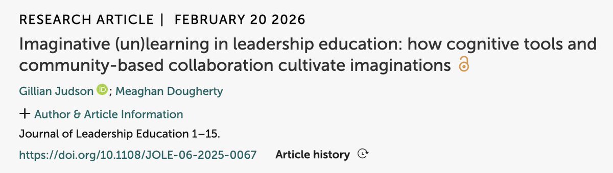 Gillian Judson, PhD tweet media