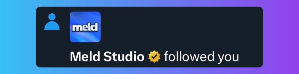 Meld Studio tweet media