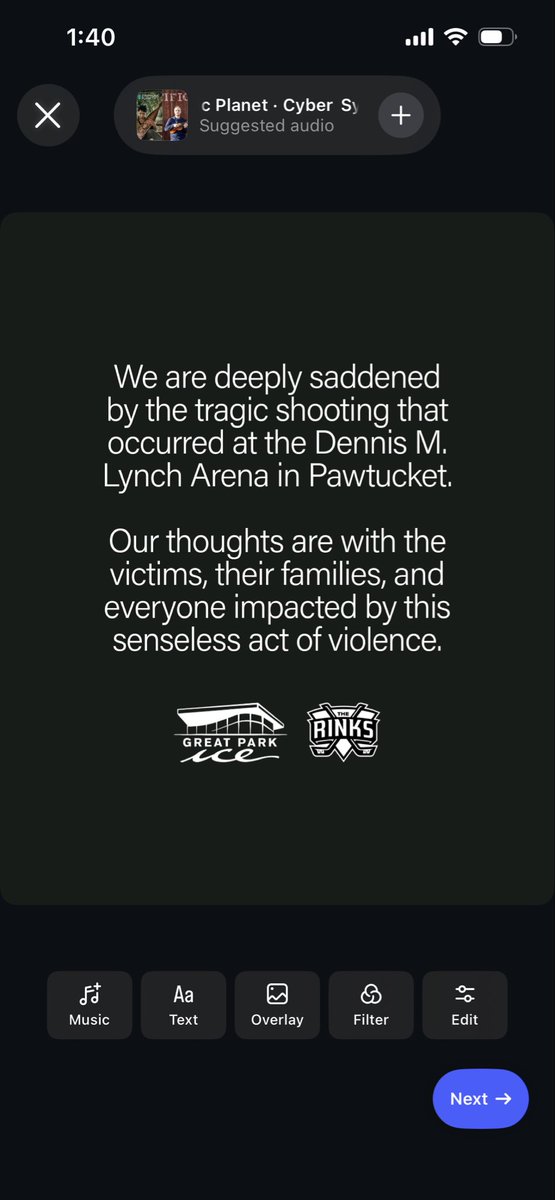 The Rinks & Great Park Ice tweet media