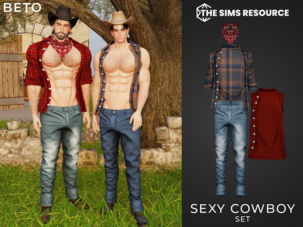 Beto_ae00's tweet photo. Cowboy - Set
Available in TSR

Link: https://t.co/6q0PITadiN https://t.co/YLlEMdyFDy