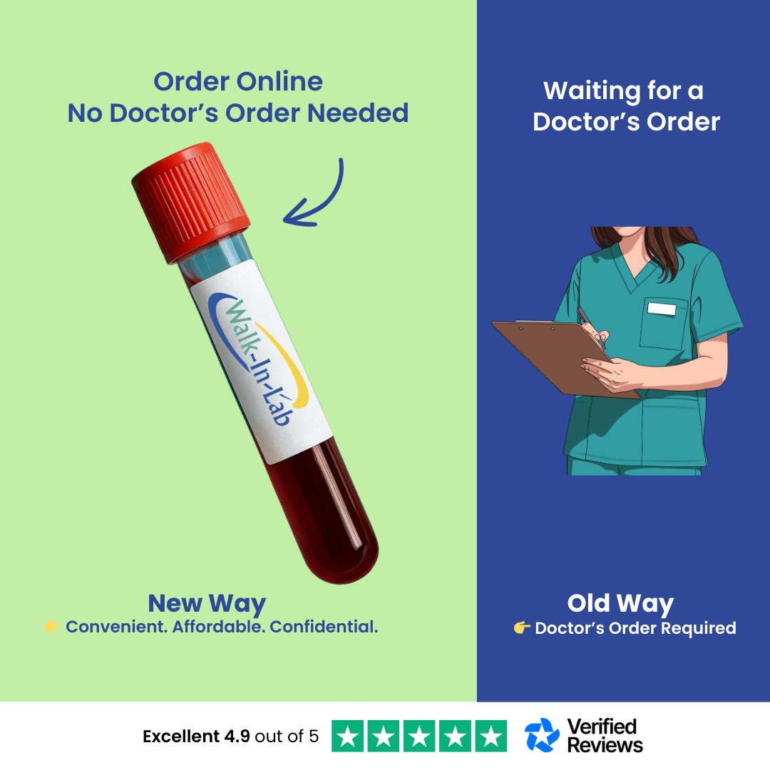 walkinlab's tweet photo. Skip the extra steps and take control of your health on your terms. 🧪

Convenient. Affordable. Confidential.
Start testing today: https://t.co/EzCkB7DcqD
#WalkInLab #BloodTesting #KnowYourNumbers #DirectAccessTesting #HealthOnYourTerms #LabTesting https://t.co/LSIg3hDDF7