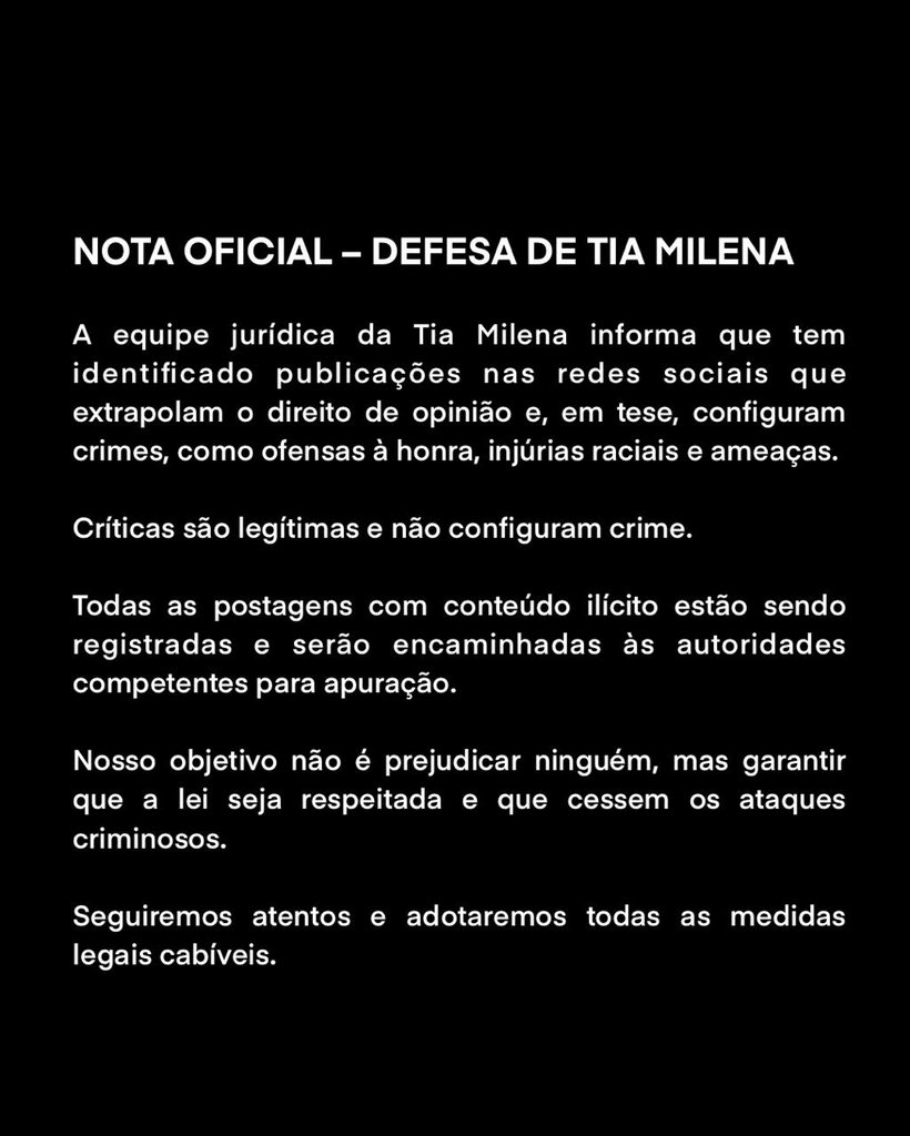 NOTA OFICIAL