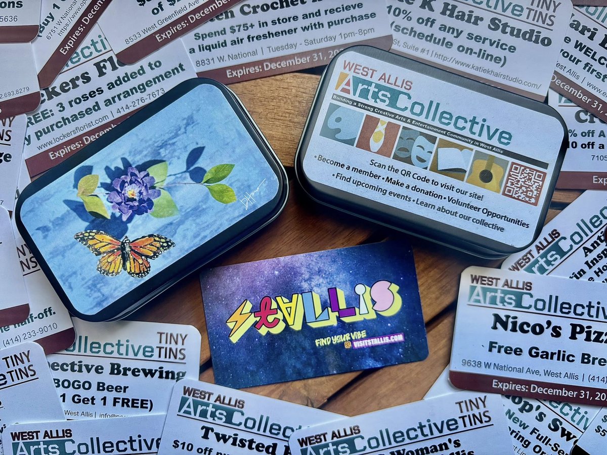 Come support incredible local artists and performers at Art in the Heart of West Allis - Sunday, Feb. 22nd! THIS Sunday will be a fantastic day celebrating local, creative expression and artistic talent.

Event: facebook.com/share/1C9iuMap…