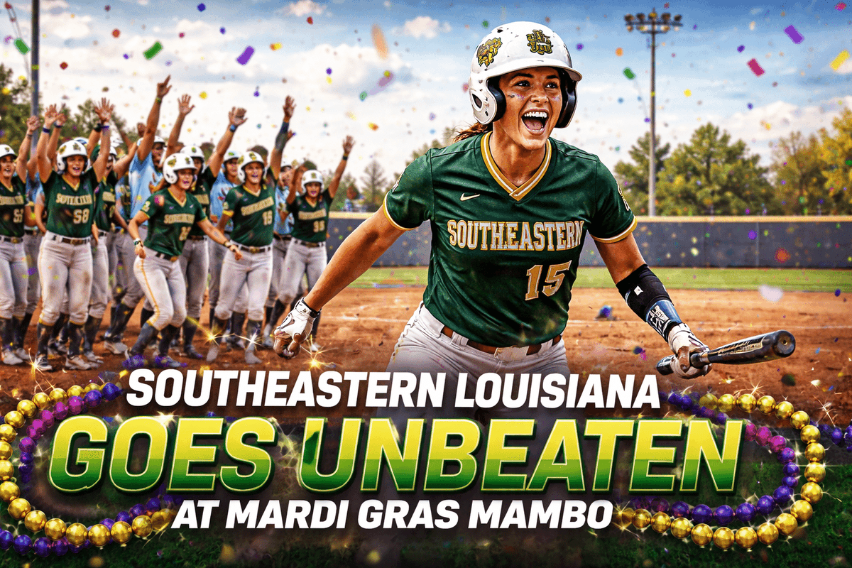 Southeastern Louisiana Goes Unbeaten at Mardi Gras Mambo - stwfsports.com/southeastern-l…