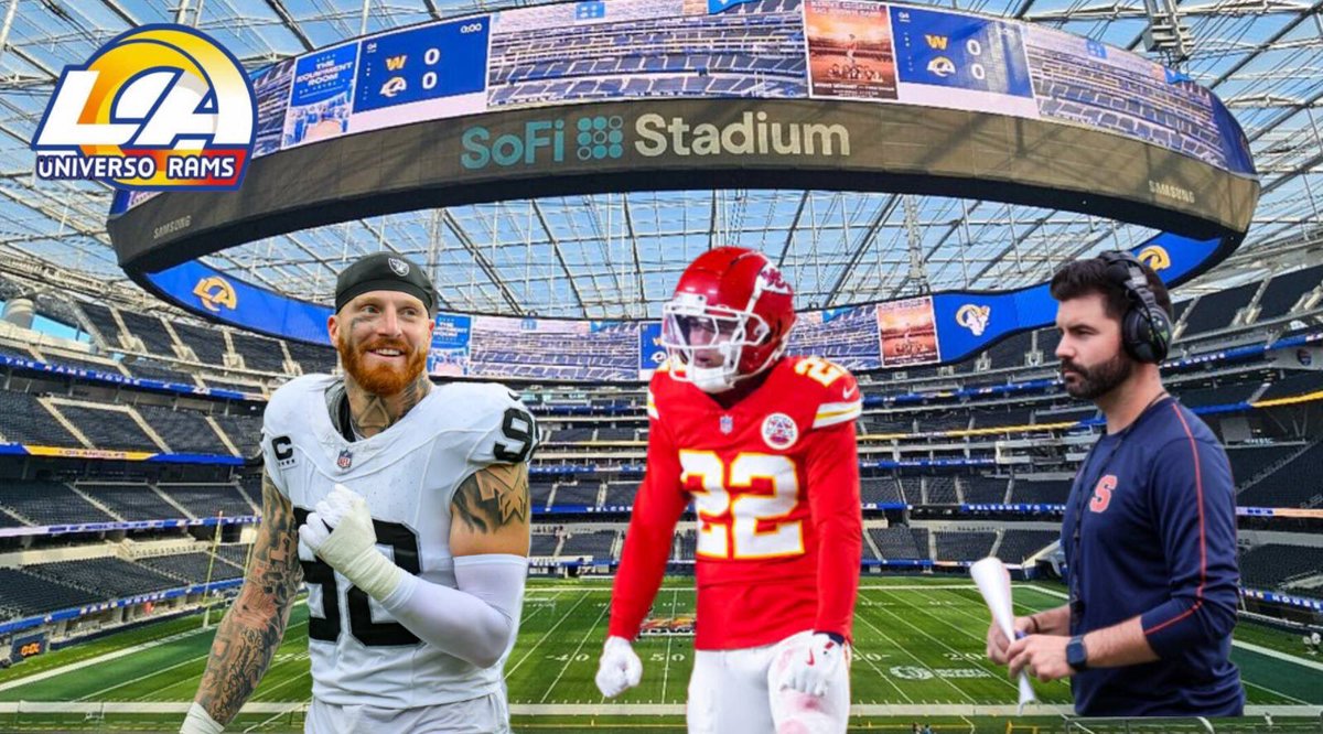 Los rams ya trabajan en la defensa de 2026

youtu.be/KPf54ECel7A?si… #RamsHouse