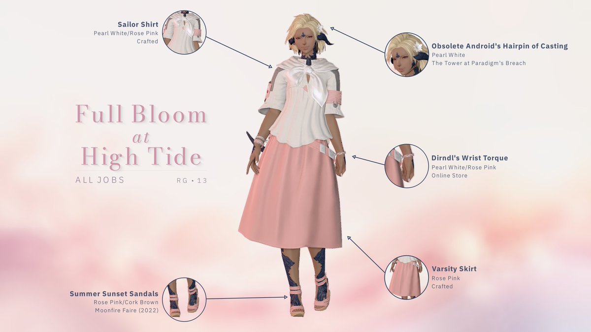 karotte2188's tweet photo. Full Bloom at High Tide 🌸
RG • 13
The zenith of the cycle — maximum light, full presence, open form.
A summer state rather than a theme.

🔗 https://t.co/sbvQIP5zGn

#FFXIV #FFXIVGlamour #FFXIVScreenshots #Eorzea #AllJobs #RG13 https://t.co/j5MgPM0m2J