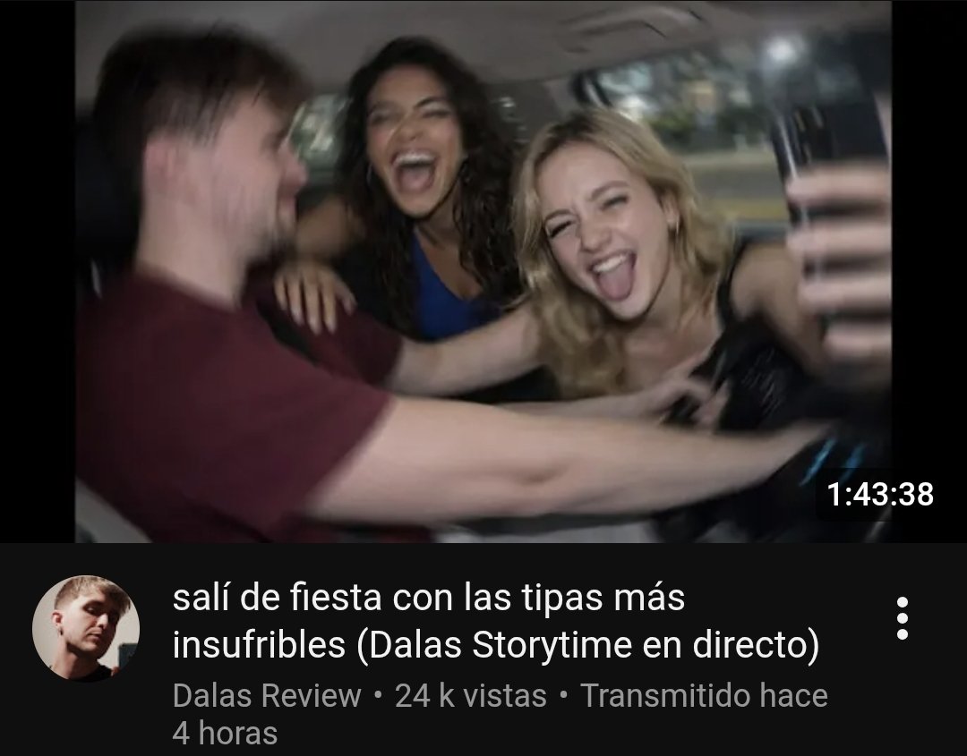 En el video Dalas llama insufribles a unas chicas que no le permitieron a él y a otro chico, llevarse a una de sus amigas ebria después de una fiesta para tener relaciones.
Que ellas se creen mucho por no ser unas fáciles, y q quieren que les paguen todo. Aparte de llamarlas feas