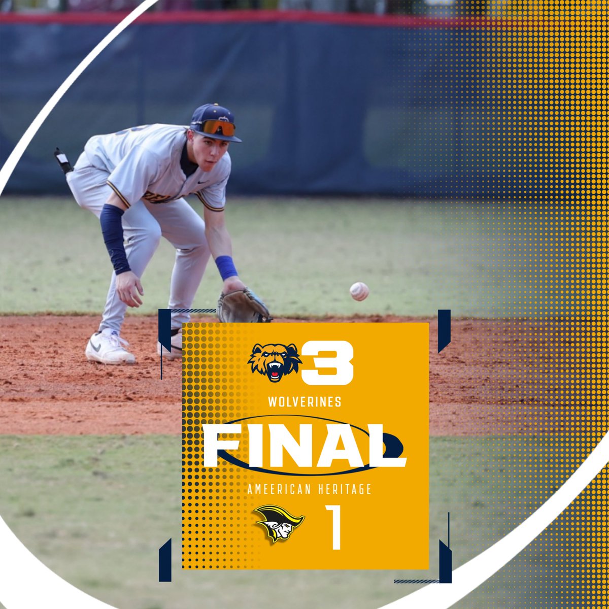 belenathletics's tweet photo. #WolverinesWin The Varsity Baseball team defeated American Heritage Plantation 3-1! Julian Alber and Jose Batista led the way for the Wolverines! #GoWolverines #BelenBaseball https://t.co/3zqaYkKX6O