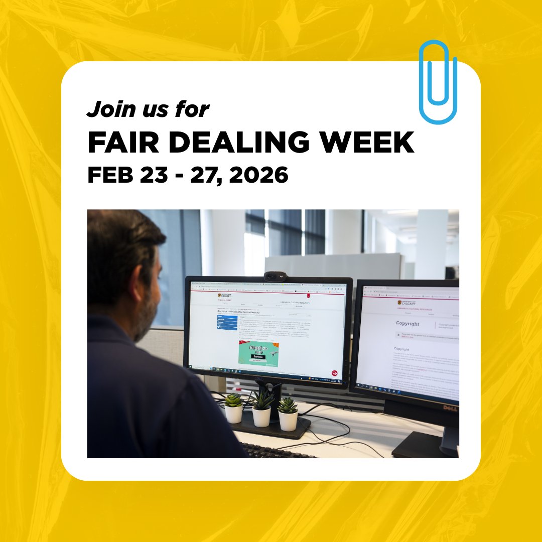 UCalgary Libraries and Cultural Resources tweet media