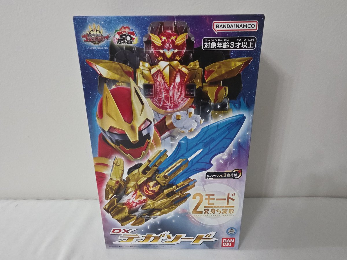 ⚡ Giveaway! ⚡️

Repost + Like + Follow to win this No. 1 Sentai Gozyuger Tega Sword!

USA Only! Winner chosen 2/23!