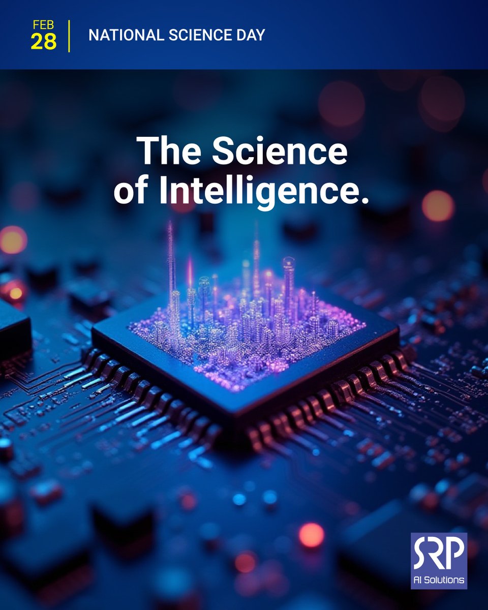 srpdesign's tweet photo. Today we celebrate the "Science" in Computer Science. From the algorithms we write to the data models we train, everything we do at SRP is grounded in the scientific method to ensure accuracy, scalability, and results. #SRPDesign #SRPInteractive #SRPAISolutions #AISolutions https://t.co/th639OFgOU