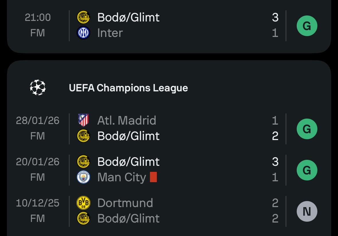 Le run de folie 

Avec au milieu de tout ça la traditionnelle coupure hivernale pour changer de saison en championnat, ces Norvégiens sont émouvants