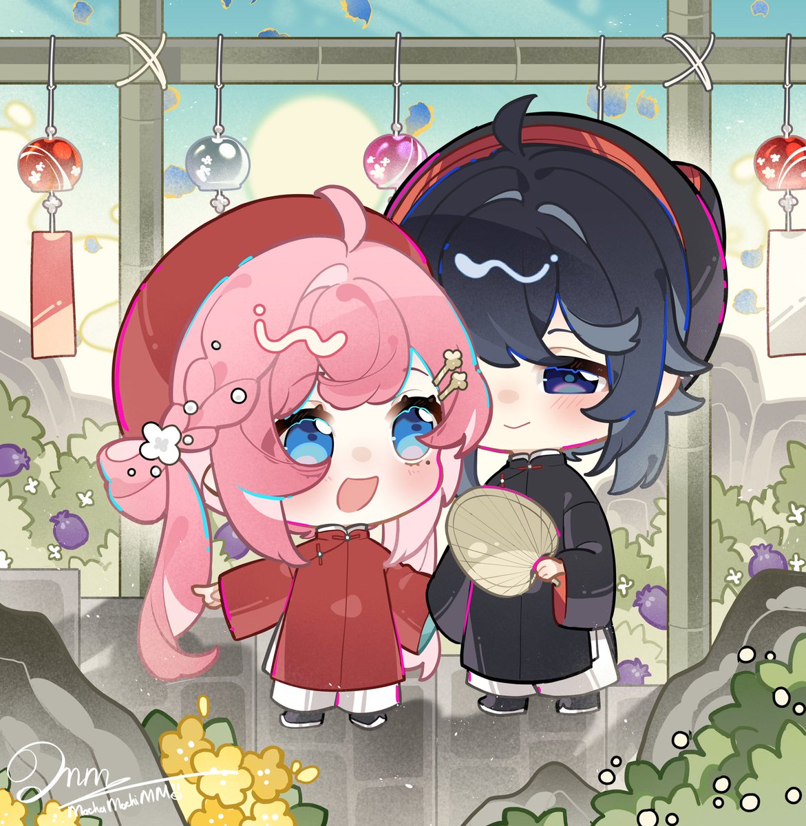 1st drawing for 2026
Happy Lunar New Year
__________________________
OC: Bai Yun x Zi Wen (Ai x Yuuichi)
#originalcharacters #Chibi #illustration