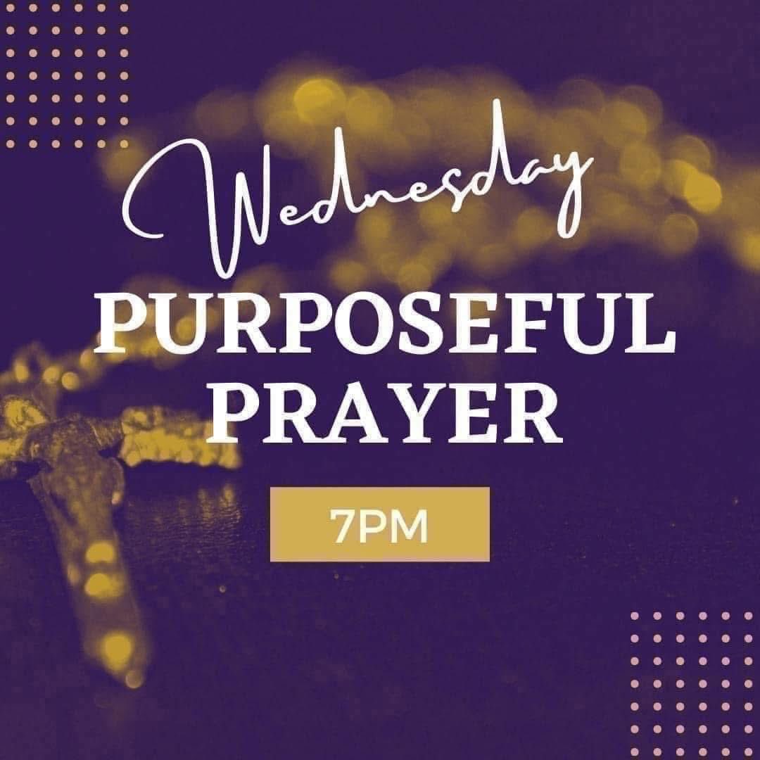 Join EBC tonight at 7pm for our Purposeful PRAYER Session To be part of this empowering event, click the link below

VIRTUAL ACCESS:
Audio:  1-844-890-7777 ~ Code:  808-347-405#
Video: us02web.zoom.us/j/87868081734?…

Meeting ID: 878 6808 1734