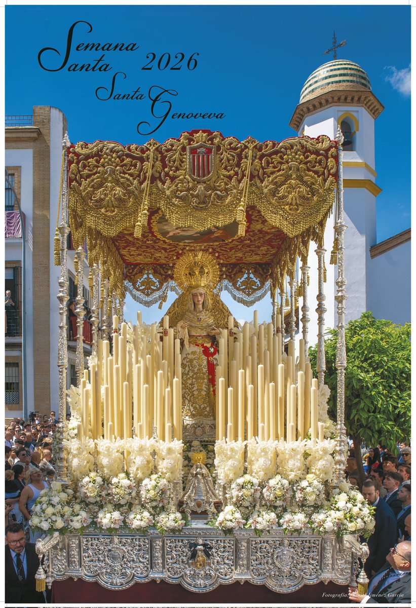hdadstagenoveva's tweet photo. 𝗔𝗖𝗧𝗨𝗔𝗟𝗜𝗗𝗔𝗗 |
Durante el segundo día del Solemne Quinario a Nuestro Padre Jesús Cautivo, se ha llevado a cabo la entrega de diplomas a los hermanos que cumplían 25 años de  pertenencia a nuestra Hermandad.

Igualmente, ha tenido lugar la presentación del Cartel de Semana Santa de la Hermandad, obra de D. Daniel Jiménez García. 

El autor titula la obra fotográfica como “Reina de las Mercedes”.

#HdadSantaGenoveva
#PorunMundoMejor
#QuinarioCautivo26
