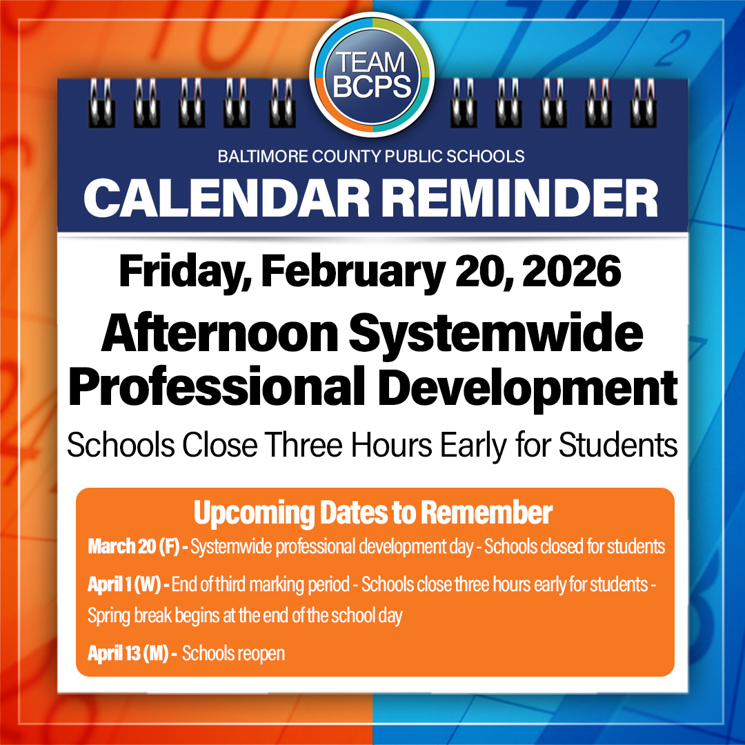 Baltimore County Public Schools tweet media