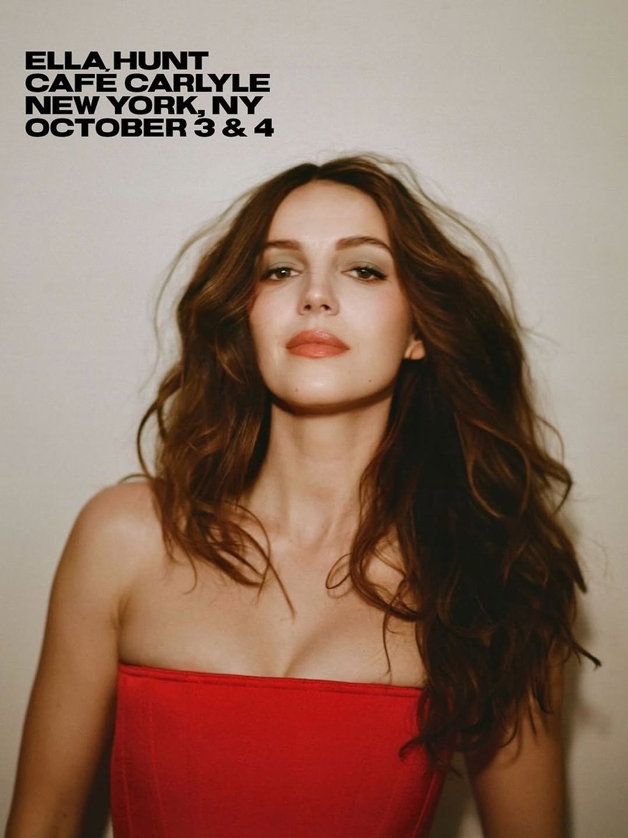 gunna be playing café carlyle on oct 3 &amp; 4
makin my nyc headlining debut 🫠 v excited 🖤🫂

(tickets in bio)