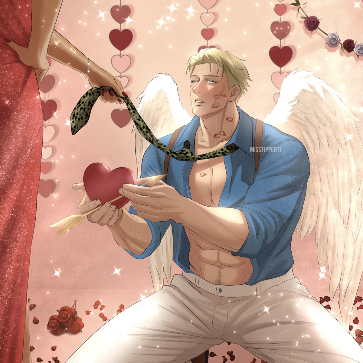 #nanami as cupid 💘