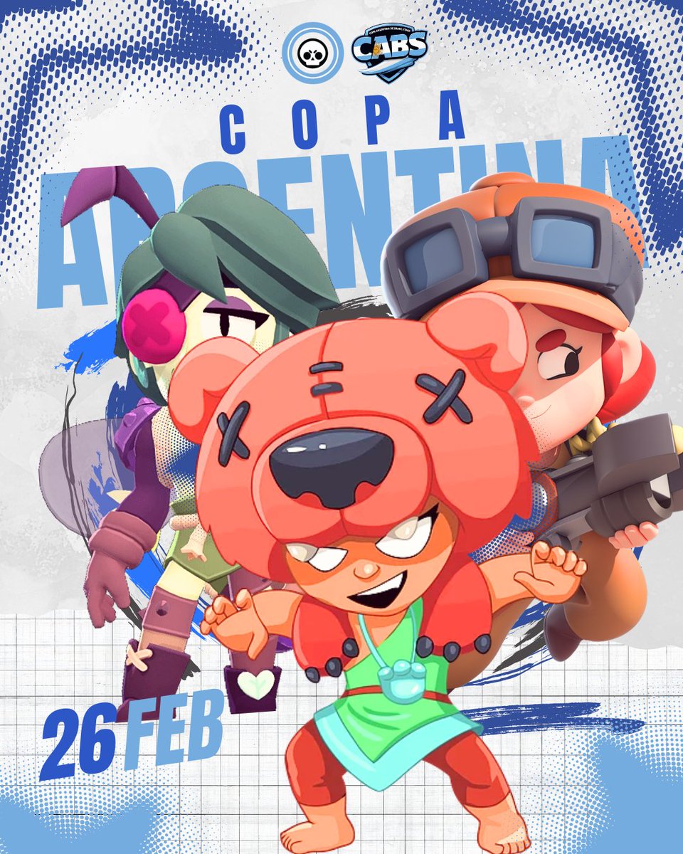 #CABS3
¡Vuelve la COPA ARGENTINA!

El 26/2 vuelve la COPA ARGENTINA con su 3RA EDICIÓN 🤩

Podrás anotar a tu equipo en nuestro discord (link en bio) y competir en el máximo nivel del competitivo nacional 💪🏽🔥

¡Anotate y sumá para el cupo de LABS! 👀
#ArgentinaBS 🇦🇷
