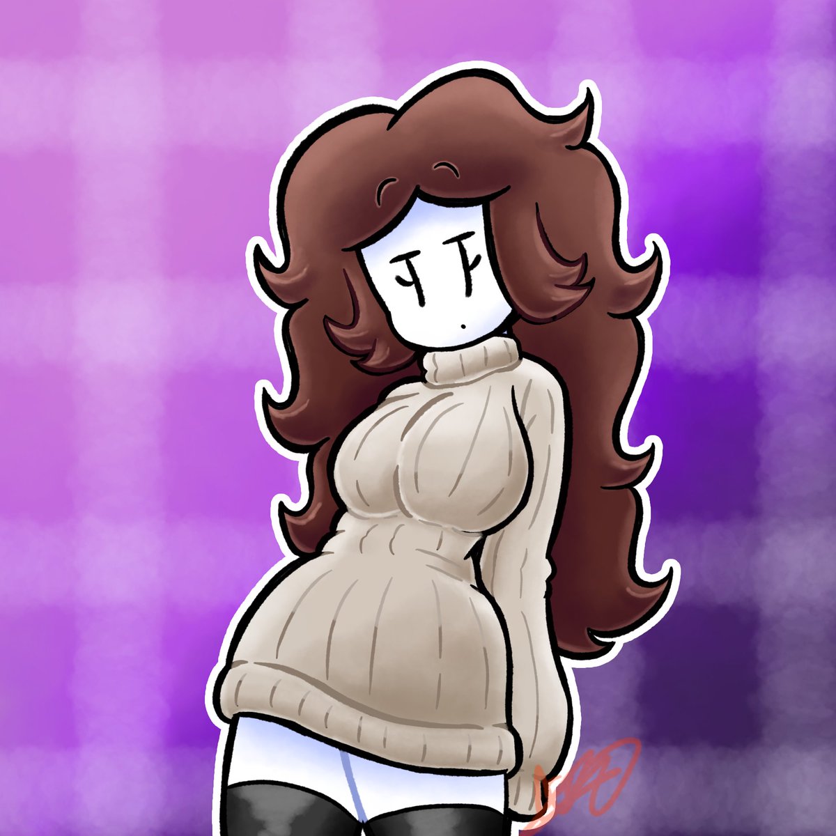 Bueno la gente si quería ver más de Emily, así que tomen 
#sfw #art #digitalart