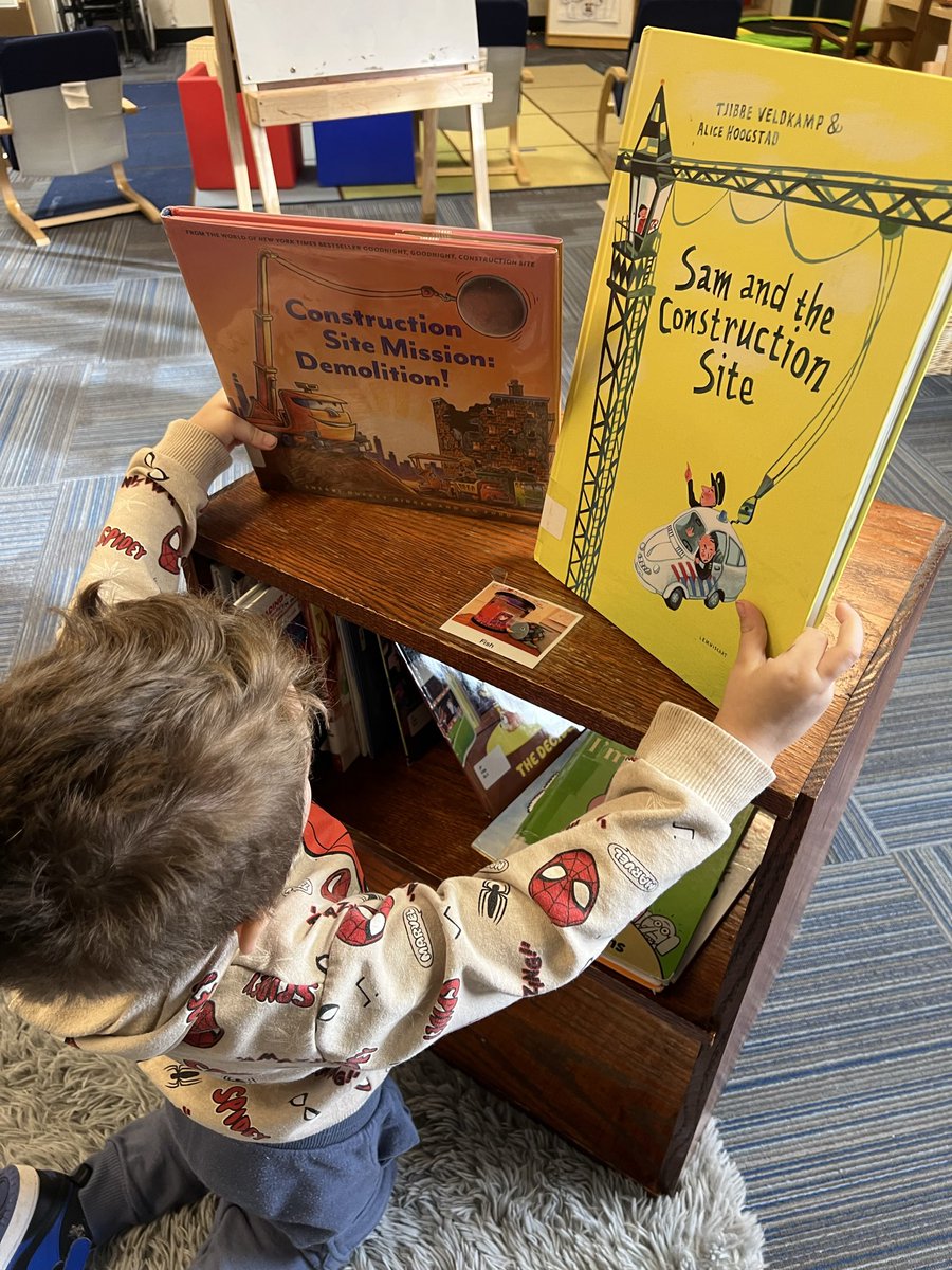 Mrs. Liggett has transformed her classroom into a construction site based on student interest!