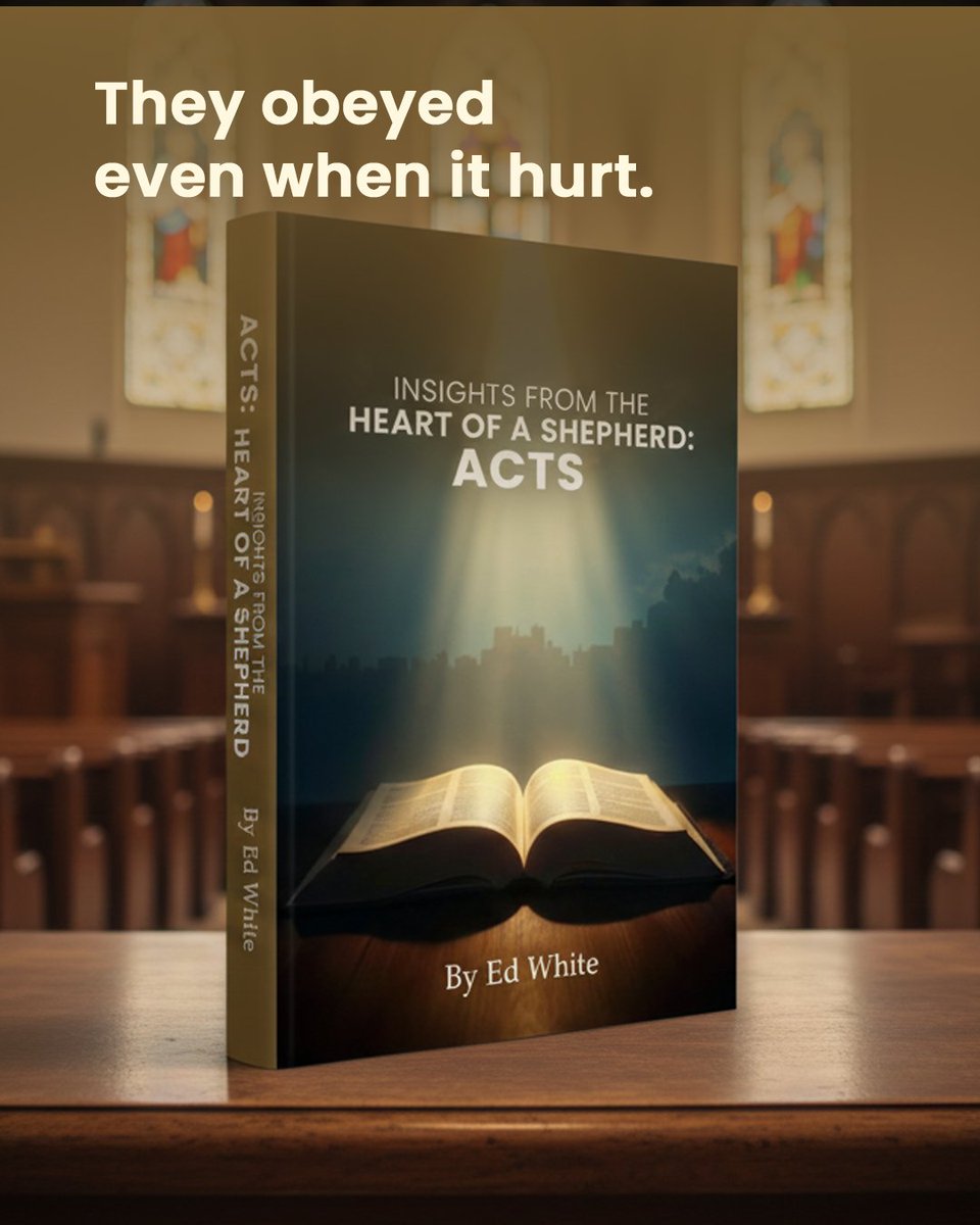 white_ed8065's tweet image. The early church’s unstoppable power came from Scripture,
the Spirit, and radical obedience.

#EdWhite #ActsOfTheApostles
#HolySpirit #FaithAndCourage
#ChristianLiving