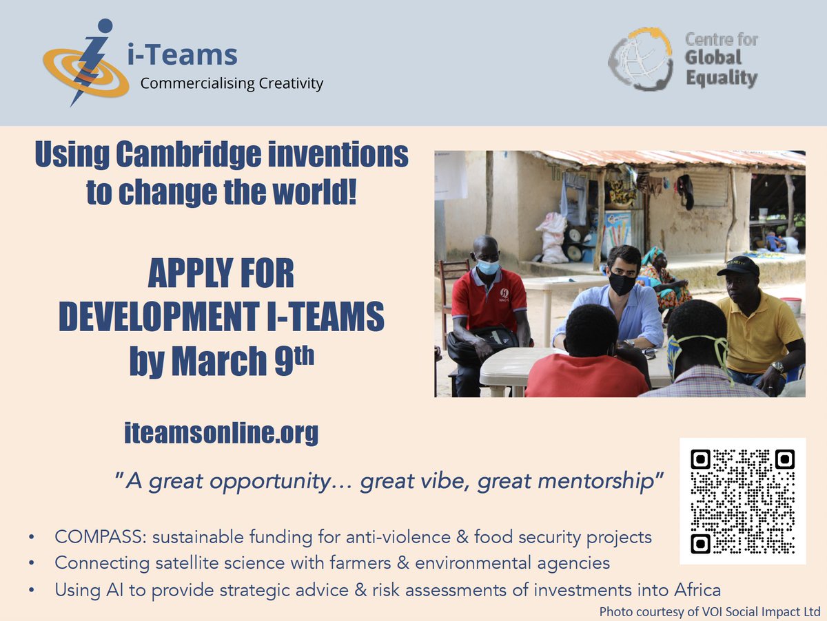Cambridge i-Teams tweet media