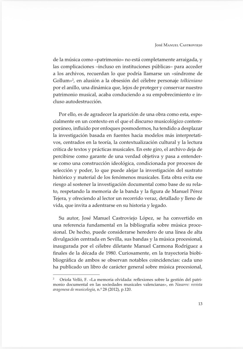 JC_Galiano's tweet photo. Recientemente ha visto la luz la monografía “Tejera. Maestro y banda. Manuel Pérez Tejera y las bandas de música”, del ilustre @C_M_Joseviejo (también conocido como el Marqués de Sanlúcar de Barrameda). https://t.co/cp1utj42BF