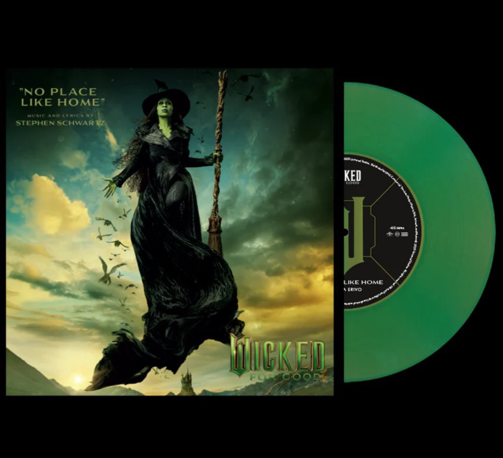 nuevos viniles de 7” de “wicked: for good” ya disponibles en preventa <a href="/UMusicMexico/">Universal Music México</a> 

🫧the girl in the bubble: udiscover.mx/products/the-g…

🧪no place like home: udiscover.mx/products/no-pl…