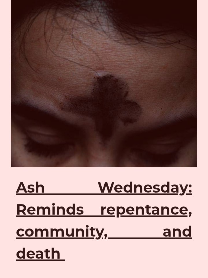 StephenNadia's tweet photo. Christian #Lent season begins with Ash wednesday, That reminds us the week of suffering of #Christ ends on 'Easter Day' or 'Resurrection Day'. #Lent2026
https://t.co/weogLBO8yN https://t.co/3j8wXjc3cc