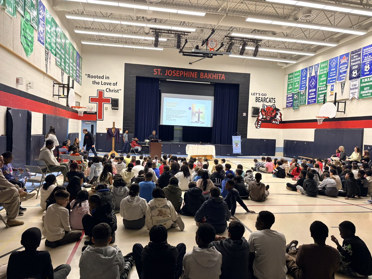 Today we gathered as a school community for our Ash Wednesday liturgy, beginning our Lenten journey together. As we received ashes, we were reminded to turn our hearts to God and walk with kindness, prayer, and love. May this season help us grow closer to Jesus.
