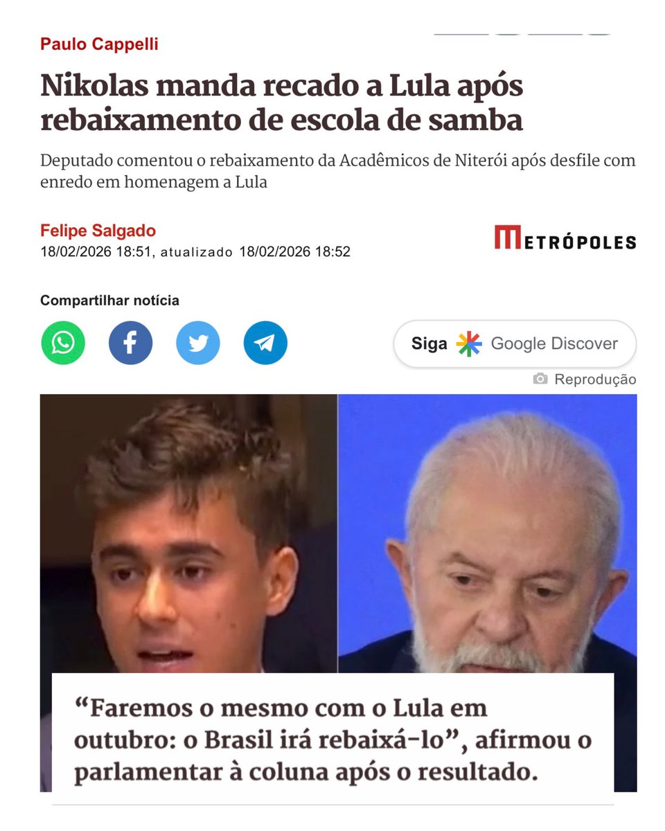 Nikolas Ferreira tweet media