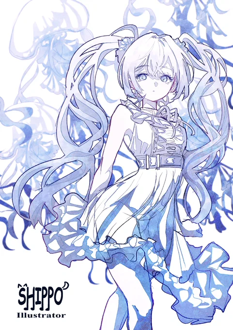 #私はこういう絵を描いています