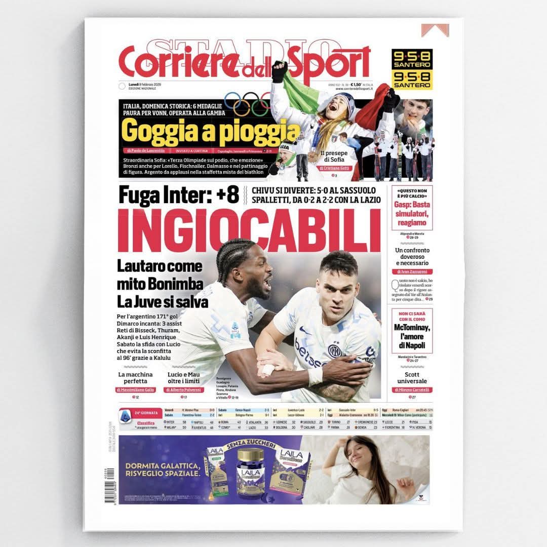 lino61866's tweet photo. Juve Inter 4 3
Napoli Inter 3 1
Inter Milan 0 1
Atletico Inter 2 1
Inter Liverpool 0 1
Inter napoli 2 2
Inter arsenal 1 3
Inter Juve RUBATA
Bodo Inter 3 1
#bodointer
#interout
#marottaout
#marottaleague
#SerieA
#ChampionsLeague2026 https://t.co/62QwtuvzZc