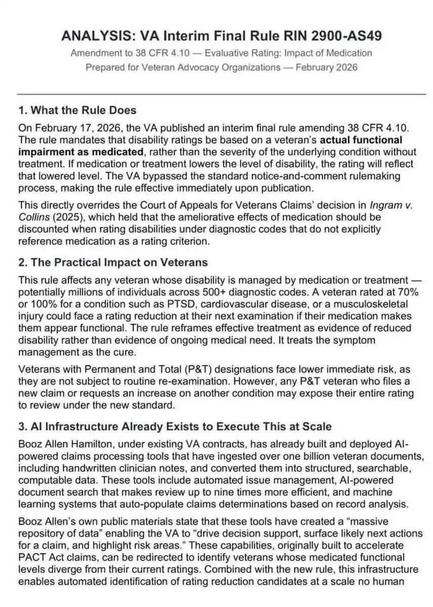 infantrydort's tweet image. Mr. Secretary, I don't know if this is real or not. Or if it is real, if it's codified or not.

But I, and others, have a VERY serious problem with this if true.  Especially given recent events.

Nickel and diming warriors when bad faith fraudsters can fleece us for billions with