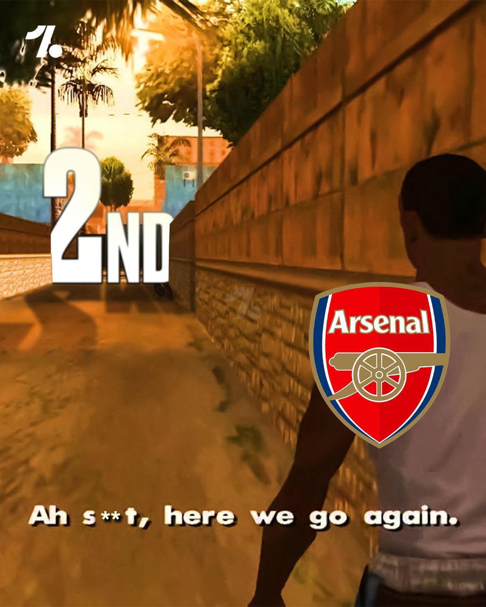Arsenal fans right now... 😬