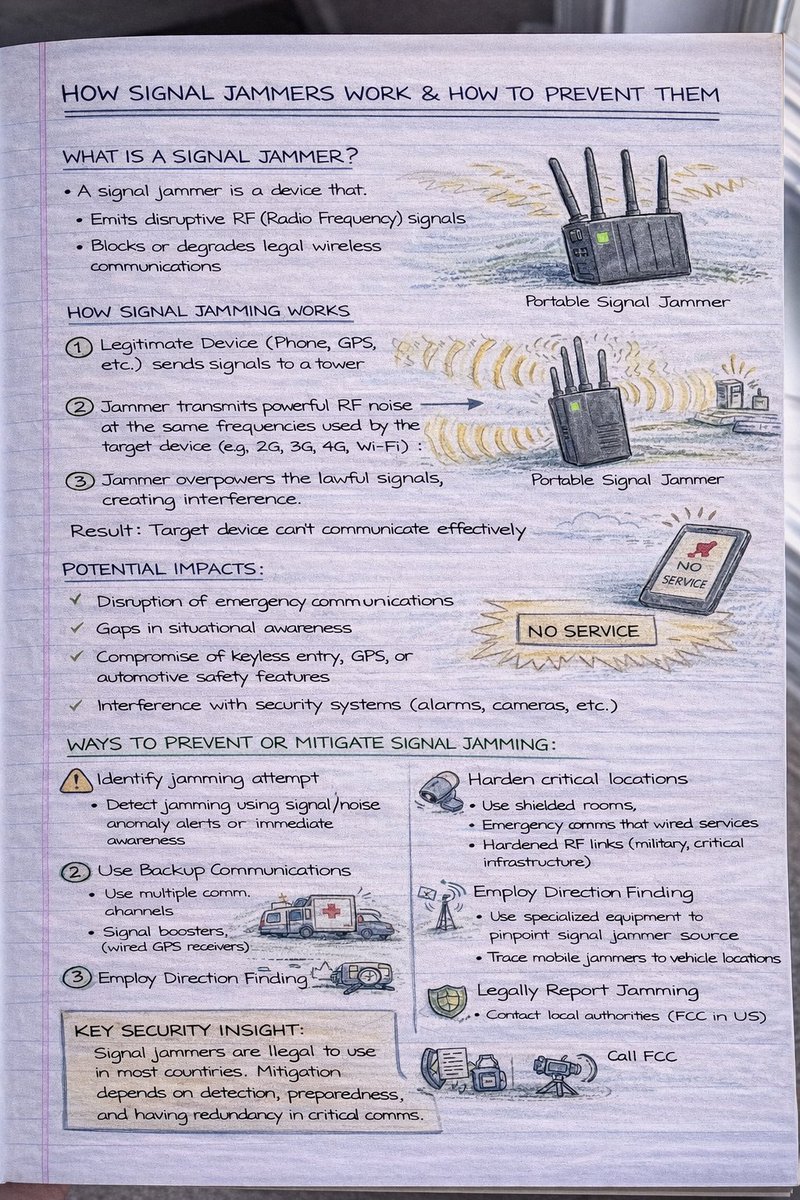 Signal Jammers – Short Overview

A signal jammer is a device designed to intentionally disrupt wireless communications by transmitting radio frequency (RF) signals on the same frequency as a targeted system. The interference overwhelms legitimate signals, causing denial of