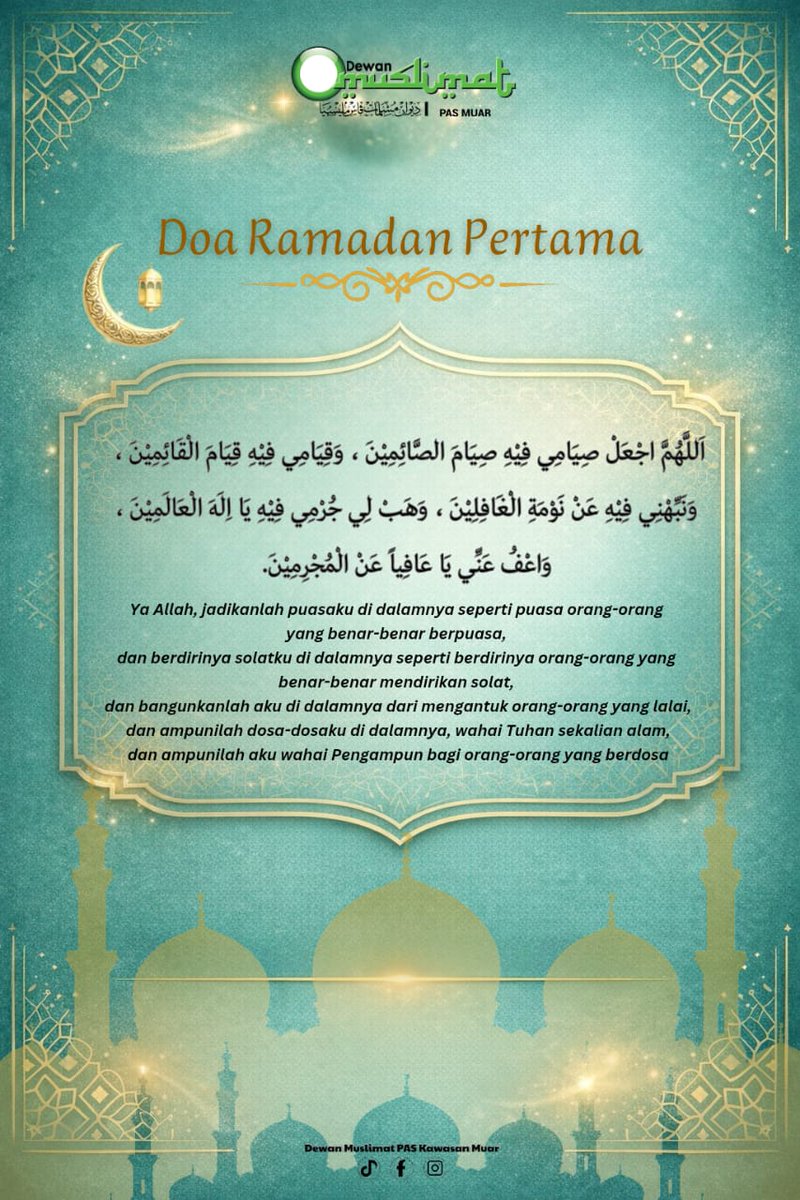 Dewan Muslimat PAS Muar tweet media
