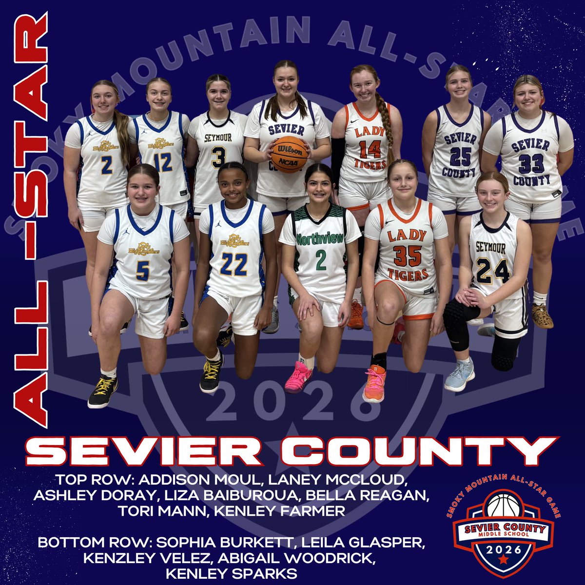 SMOKY MNT MS ALL-STAR GAME tweet media