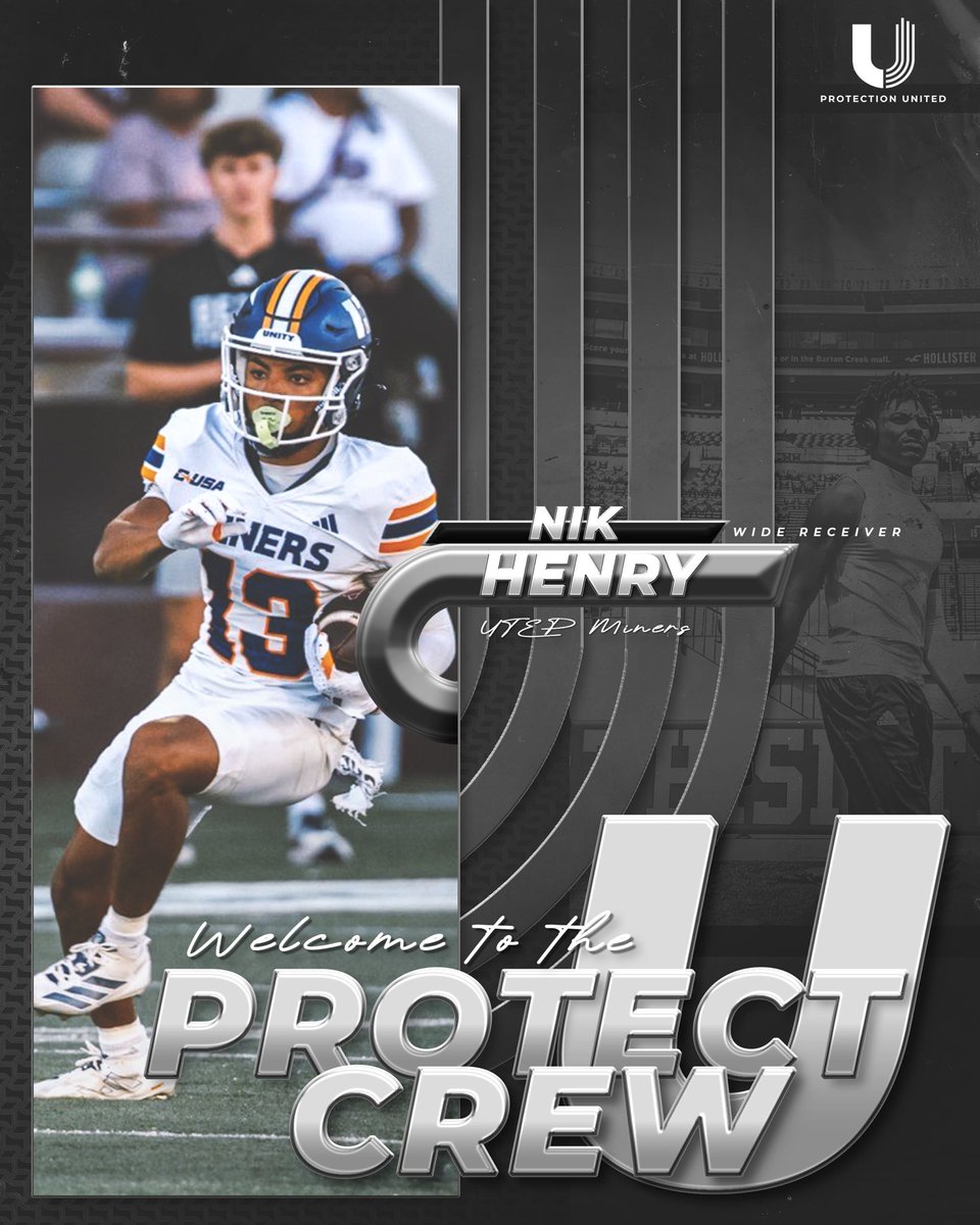 TheProtectUCrew's tweet image. Nik Henry is officially part of the Protection United Family ‼️🔥 @NikolasHenry4 

📈📈 #ProtectUCrew