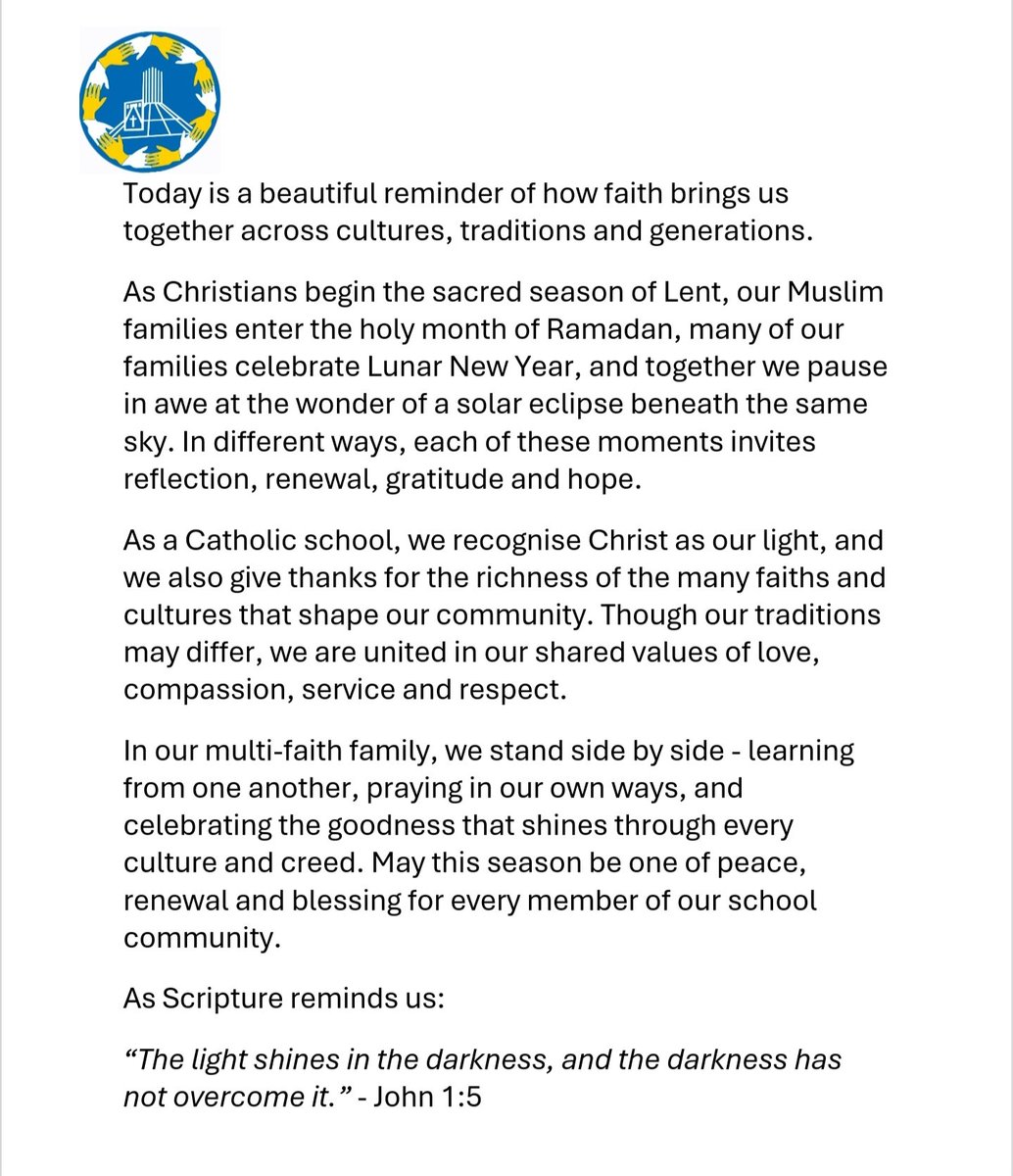 stnicsliv's tweet photo. @StJosephCMAT @lpoolcatholic 
@lfcmuslims #LunarNewYear #CNY #ChineseNewYear #Ramadan #Ramadan2026 #Lent #Interfaith #MultifaithCommunity #CelebrateDiversity #UnityInFaith #SchoolCommunity #InclusiveEducation #LiverpoolSchools #FaithandCulture #TogetherWeGrow #RespectAndUnity https://t.co/Lf0cIzfTUE
