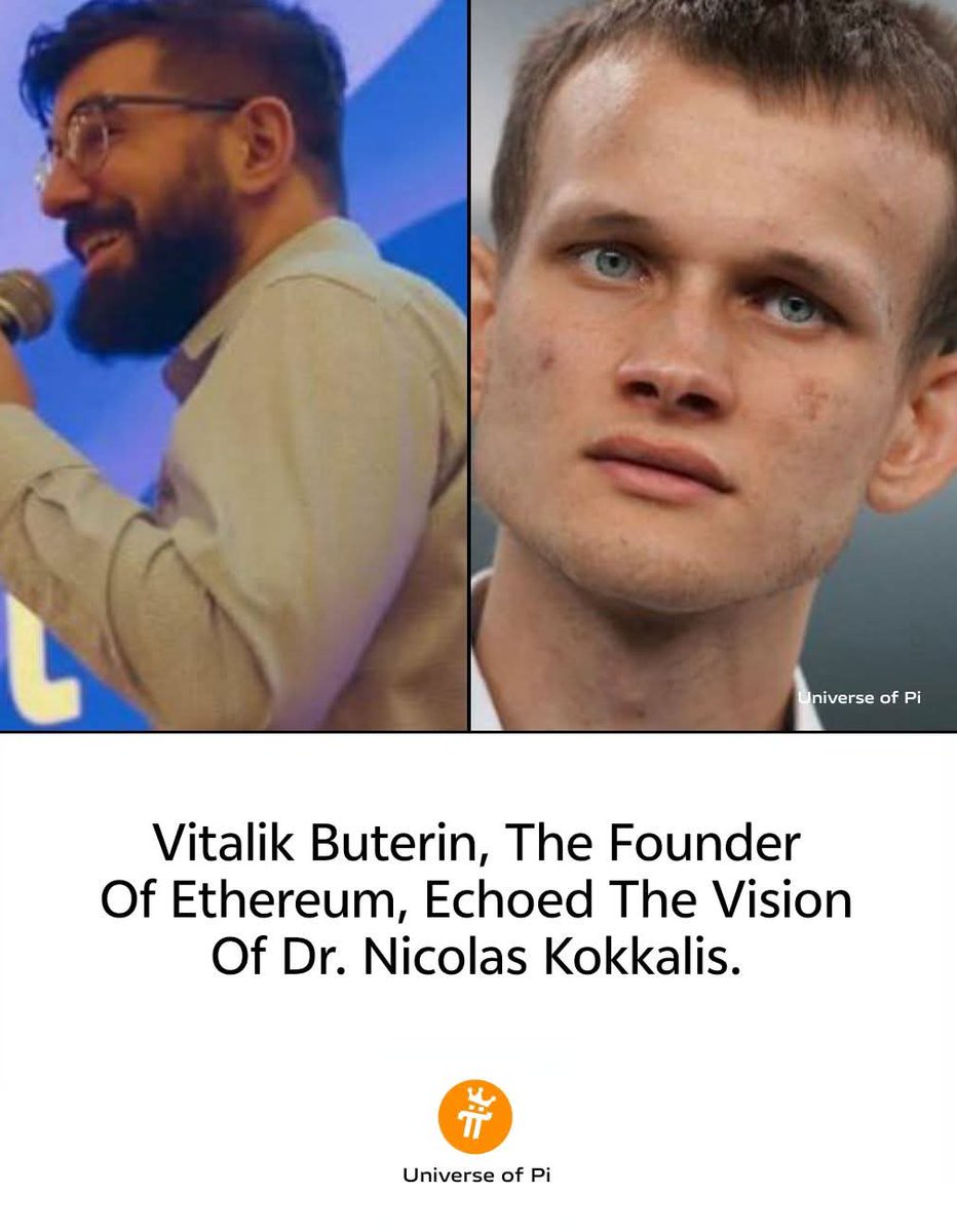 🌍 From Crypto’s Death Warning to Pi’s Web3 Revolution

Vitalik Buterin, the founder of Ethereum, echoed the vision of Dr. Nicolas Kokkalis: if crypto has no real utility, it will eventually die. The message is clear, speculation alone cannot sustain the industry.  

This is