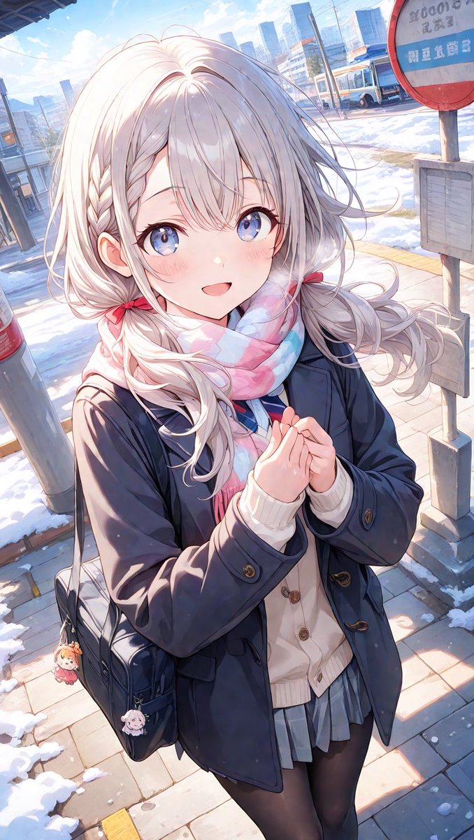 みなさんおはようございます☀
2/19 木曜日　今日も頑張っていきましょう　　✧*｡\(｡˃ ᵕ ˂ )/ ✧*

◻︎今朝は 天空（そら）ちゃん

『今朝もすごい寒いですね💦　手洗い、うがいをしっかりやって風邪に注意しましょうね💕