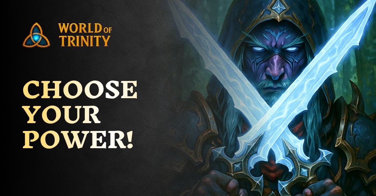 worldoftrinity's tweet image. Which Trinity pack are you opening first? 👀  

Right now you’ve got four choices:  
🃏 Starter Pack — guaranteed Uncommon 
🃏 Adventurer Pack — guaranteed Rare 
🃏 Champion Pack — guaranteed Epic 
🃏 Ultra Pack — guaranteed Legendary  

Each pack gives you 5 cards. But the